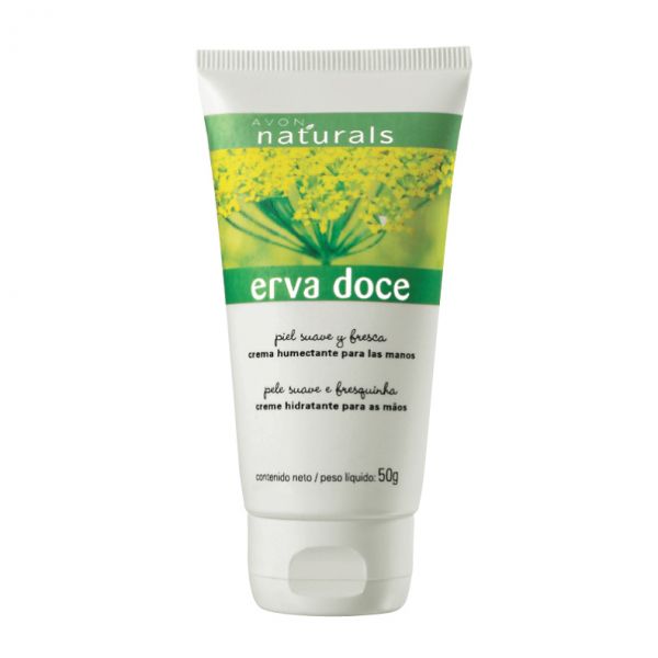 Naturals Erva Doce hidratante mãos 50g